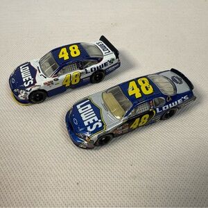 Jimmie Johnson #48 Lowe’s 1/64 Nascar Cars Diecast Loose - Lot Of 2